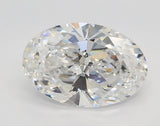 Lab-Grown 2.50 Carat Oval Shape Diamond color E Clarity VS1 With GIA Certificate, precious stones, engagement diamonds