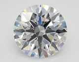 Lab-Grown 1.57 Carat Round Brilliant Diamond color E Clarity VVS2 With GIA Certificate, precious stones, engagement diamonds