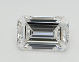 Lab-Grown 1.02 Carat Emerald Cut Diamond color D Clarity VS1, precious stones, engagement diamonds