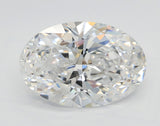 Lab-Grown 3.01 Carat Oval Shape Diamond color D Clarity VS1 With GIA Certificate, precious stones, engagement diamonds