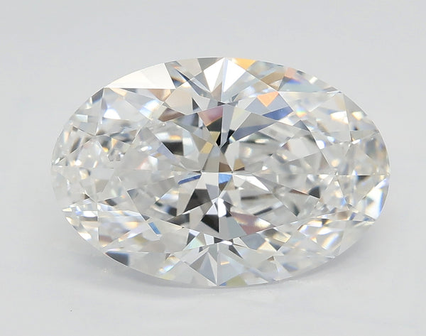 Lab-Grown 3.01 Carat Oval Shape Diamond color D Clarity VS1 With GIA Certificate, precious stones, engagement diamonds