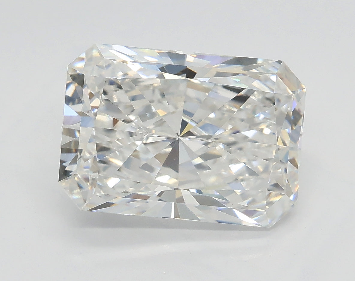 Lab-Grown 3.58 Carat Radiant Cut Diamond color E Clarity VVS2 With GIA Certificate, precious stones, engagement diamonds