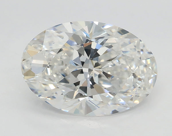 Lab-Grown 2.55 Carat Oval Shape Diamond color E Clarity VS1 With GIA Certificate, precious stones, engagement diamonds