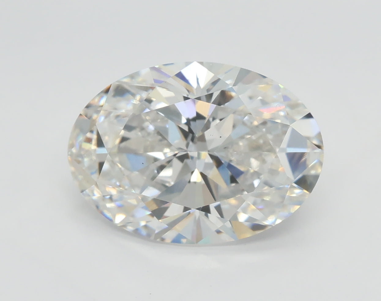 Lab-Grown 2.76 Carat Oval Shape Diamond color F Clarity VS2 With GIA Certificate, precious stones, engagement diamonds
