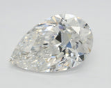 Lab-Grown 2.53 Carat Pear Shape Diamond color E Clarity VS1 With GIA Certificate, precious stones, engagement diamonds