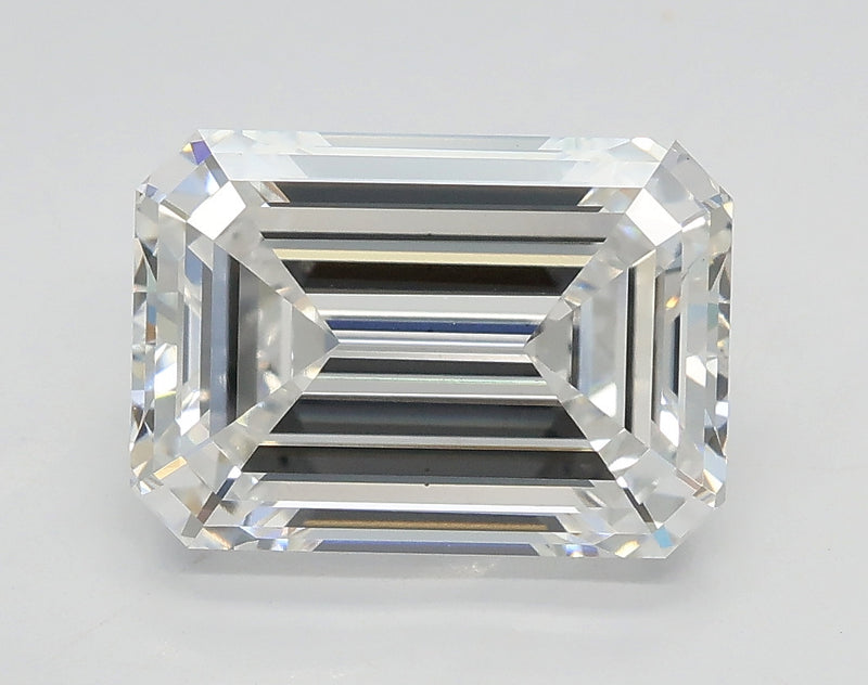 Lab-Grown 3.08 Carat Emerald Cut Diamond color D Clarity VS2 With GIA Certificate, precious stones, engagement diamonds