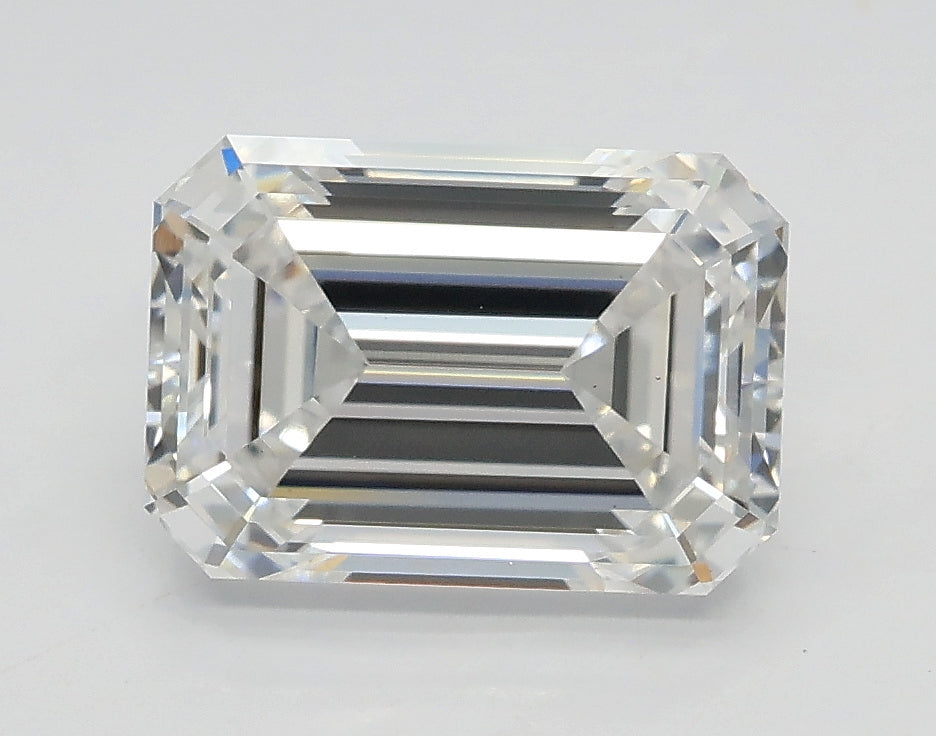 Lab-Grown 2.07 Carat Emerald Cut Diamond color D Clarity VS2 With GIA Certificate, precious stones, engagement diamonds