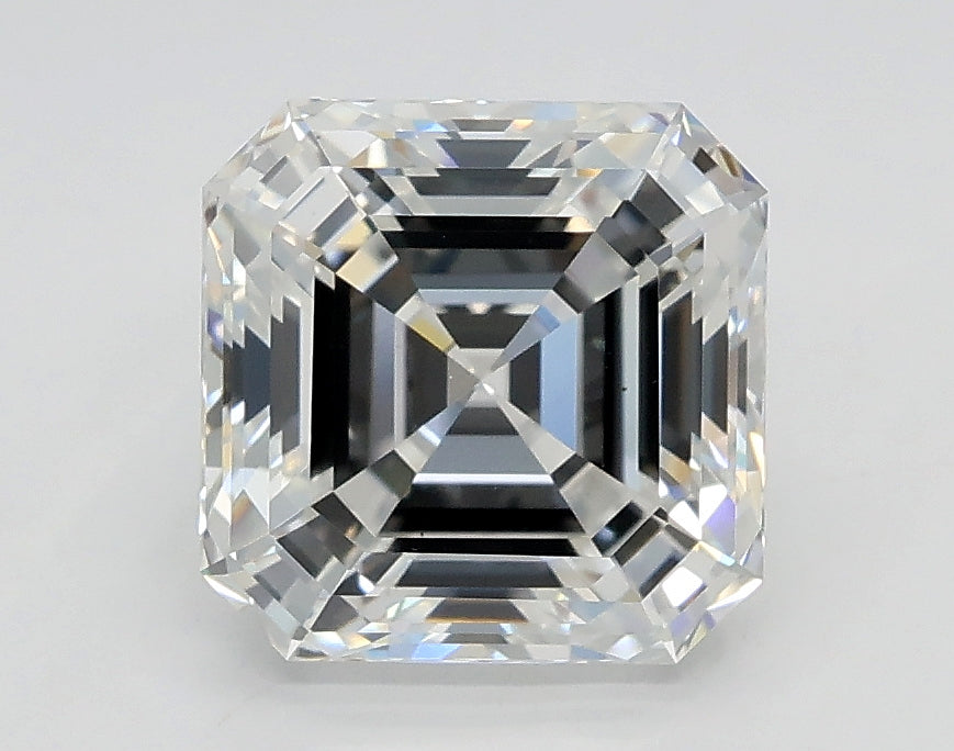 Lab-Grown 1.91 Carat Asscher Cut Diamond color E Clarity VS2 With GIA Certificate, precious stones, engagement diamonds