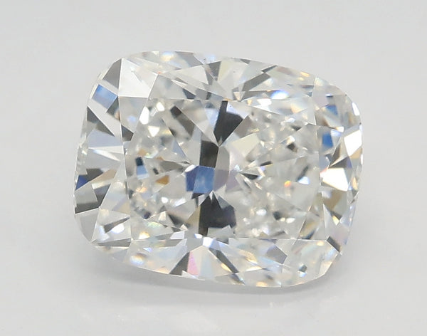 Lab-Grown 2.03 Carat Cushion Modified Brilliant Cut Diamond color E Clarity VS2 With GIA Certificate, precious stones, engagement diamonds
