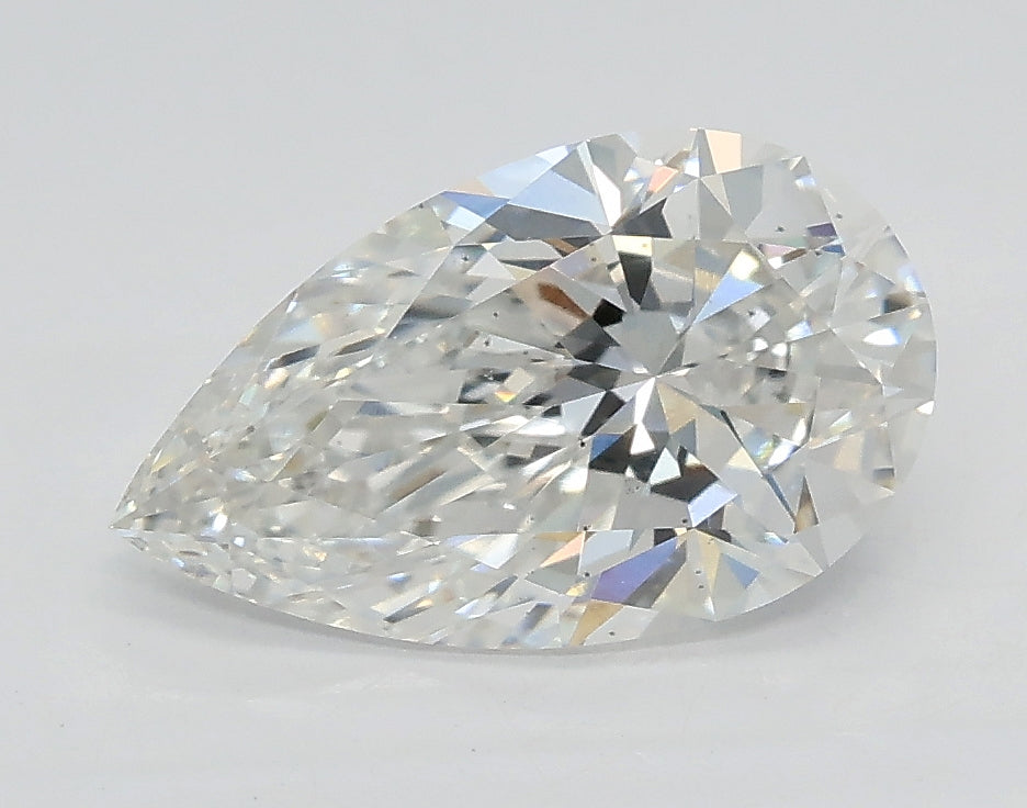 Lab-Grown 1.50 Carat Pear Shape Diamond color F Clarity VS2, precious stones, engagement diamonds