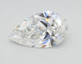 Lab-Grown 1.03 Carat Pear Shape Diamond color D Clarity VS2, precious stones, engagement diamonds