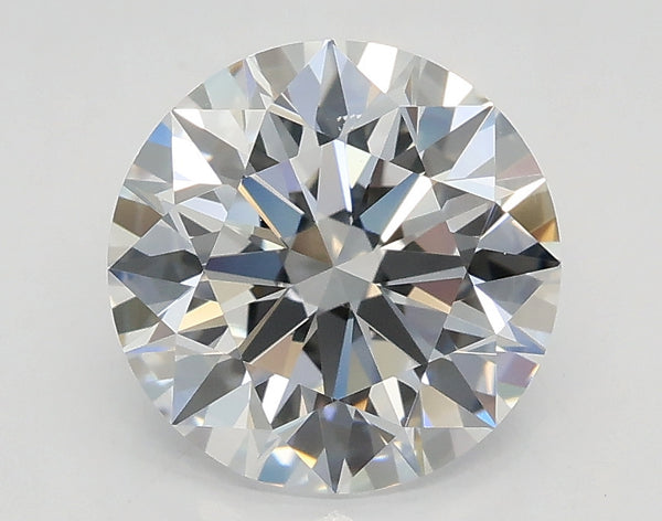 Lab-Grown 2.02 Carat Round Brilliant Diamond color D Clarity SI1 With GIA Certificate, precious stones, engagement diamonds