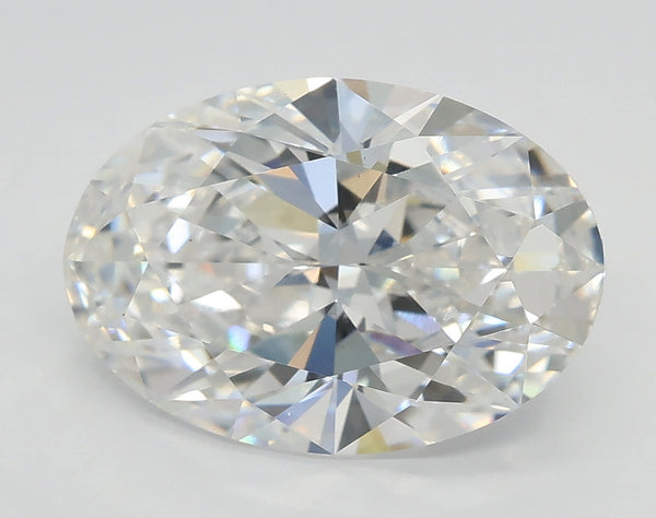 Lab-Grown 3.04 Carat Oval Shape Diamond color E Clarity VS1 With GIA Certificate, precious stones, engagement diamonds