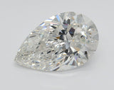 Lab-Grown 3.53 Carat Pear Shape Diamond color F Clarity VVS2 With GIA Certificate, precious stones, engagement diamonds