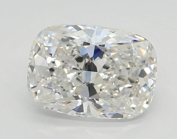 Lab-Grown 2.05 Carat Cushion Modified Brilliant Cut Diamond color F Clarity VVS2 With GIA Certificate, precious stones, engagement diamonds