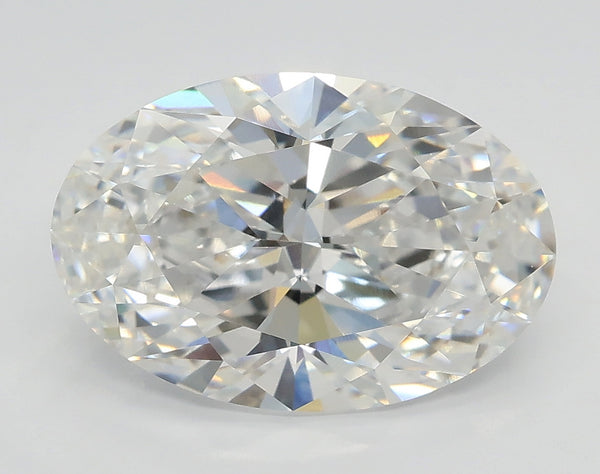 Lab-Grown 3.07 Carat Oval Shape Diamond color E Clarity VVS2 With GIA Certificate, precious stones, engagement diamonds