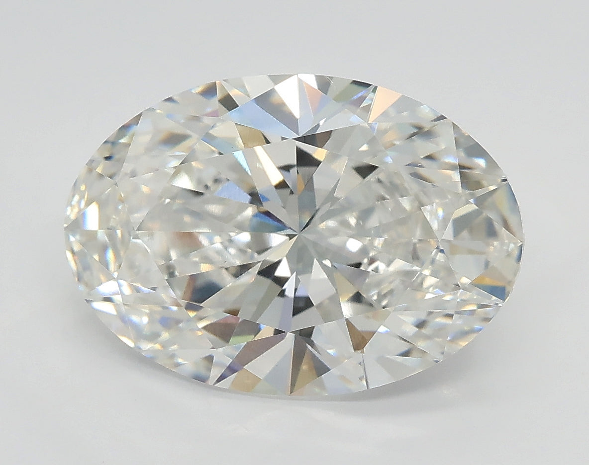 Lab-Grown 3.70 Carat Oval Shape Diamond color F Clarity VS1 With GIA Certificate, precious stones, engagement diamonds
