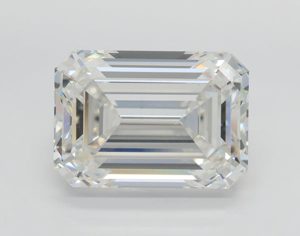 Lab-Grown 10.03 Carat Emerald Cut Diamond color F Clarity VS1 With GIA Certificate, precious stones, engagement diamonds