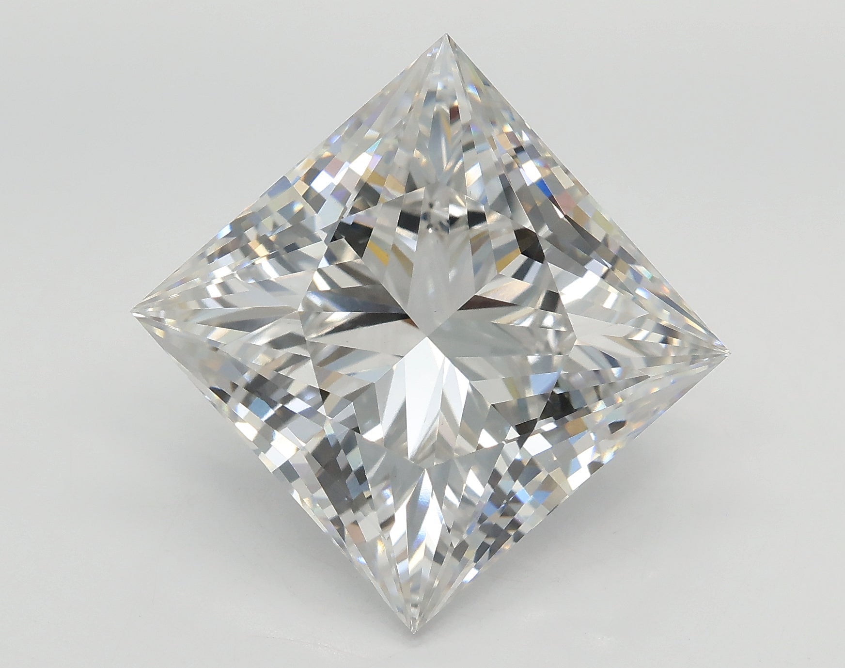 Lab-Grown 10.03 Carat Princess Cut Diamond color E Clarity VS1, precious stones, engagement diamonds