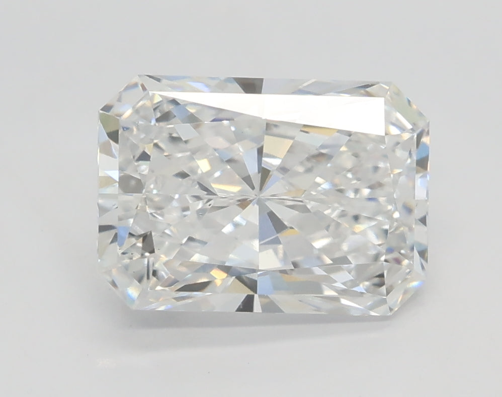 Lab-Grown 2.07 Carat Radiant Cut Diamond color D Clarity VS2, precious stones, engagement diamonds
