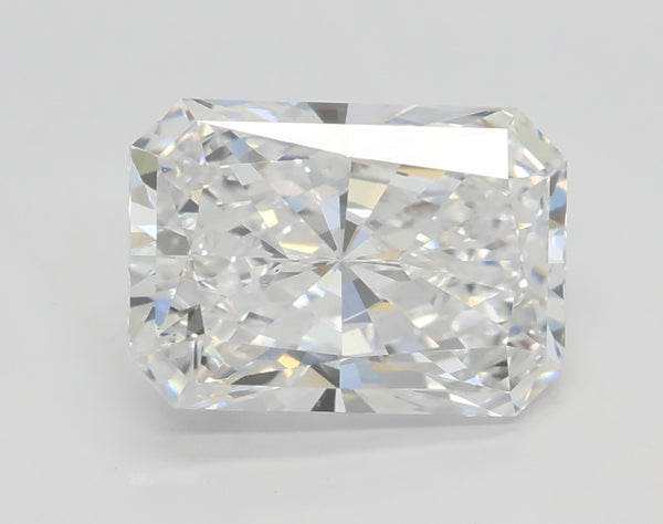 Lab-Grown 2.07 Carat Radiant Cut Diamond color D Clarity VS2, precious stones, engagement diamonds