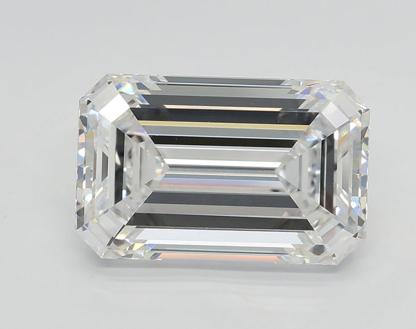 Lab-Grown 4.03 Carat Emerald Cut Diamond color D Clarity VVS1 With GIA Certificate, precious stones, engagement diamonds