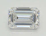 Lab-Grown 3.01 Carat Emerald Cut Diamond color D Clarity VS1 With GIA Certificate, precious stones, engagement diamonds