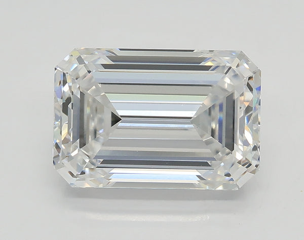 Lab-Grown 3.01 Carat Emerald Cut Diamond color D Clarity VS1 With GIA Certificate, precious stones, engagement diamonds