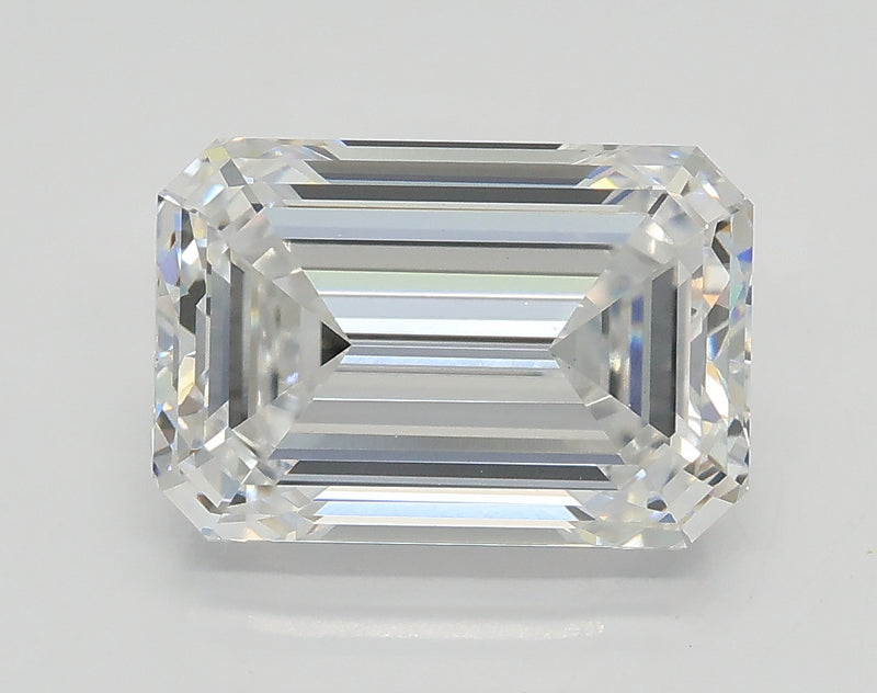 Lab-Grown 3.01 Carat Emerald Cut Diamond color D Clarity VS1 With GIA Certificate, precious stones, engagement diamonds