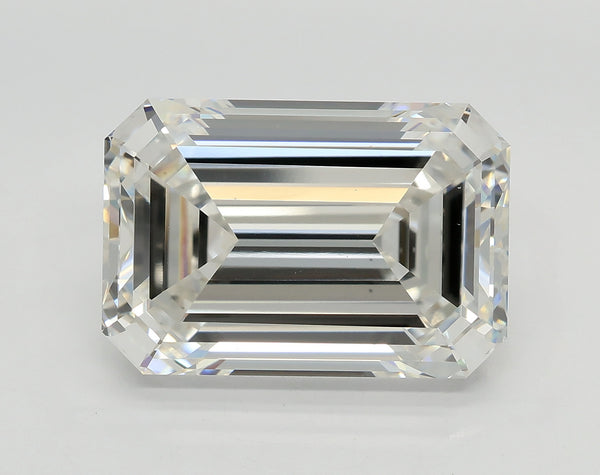 Lab-Grown 7.51 Carat Emerald Cut Diamond color G Clarity VS1, precious stones, engagement diamonds