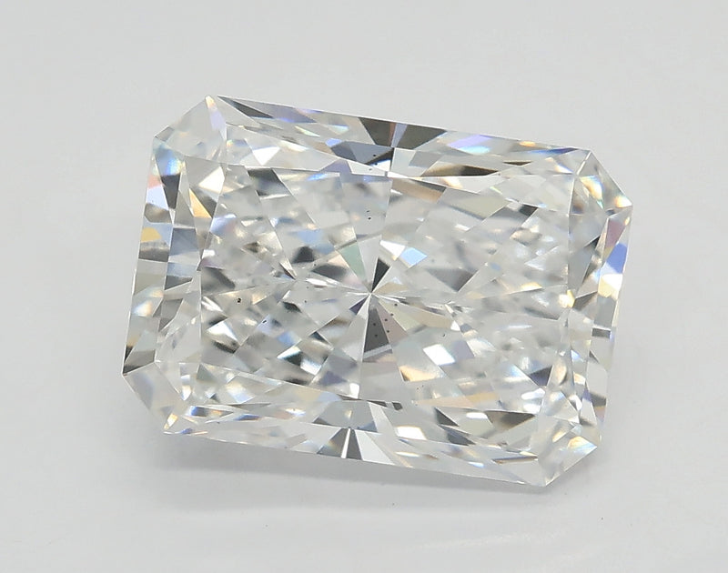 Lab-Grown 3.06 Carat Radiant Cut Diamond color D Clarity VS2, precious stones, engagement diamonds