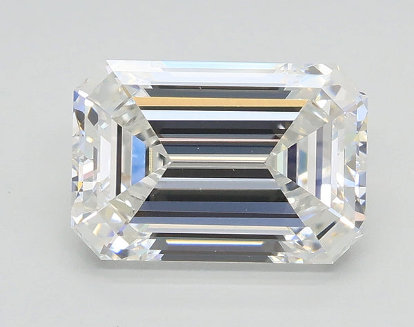 Lab-Grown 2.03 Carat Emerald Cut Diamond color F Clarity VVS2 With GIA Certificate, precious stones, engagement diamonds