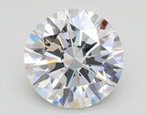 Lab-Grown 1.58 Carat Round Brilliant Diamond color E Clarity VVS2 With GIA Certificate, precious stones, engagement diamonds