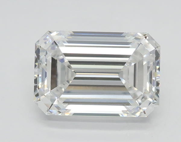 Lab-Grown 2.06 Carat Emerald Cut Diamond color D Clarity VS1 With GIA Certificate, precious stones, engagement diamonds