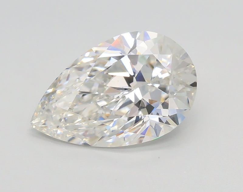 Lab-Grown 2.50 Carat Pear Shape Diamond color F Clarity VS1, precious stones, engagement diamonds