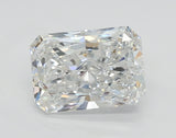 Lab-Grown 1.01 Carat Radiant Cut Diamond color D Clarity VS2, precious stones, engagement diamonds