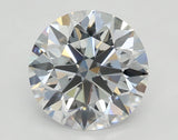 Lab-Grown 1.57 Carat Round Brilliant Diamond color D Clarity VS1 With GIA Certificate, precious stones, engagement diamonds