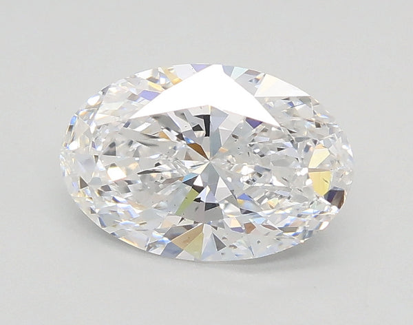 Lab-Grown 1.02 Carat Oval Shape Diamond color D Clarity VS2, precious stones, engagement diamonds