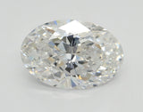 Lab-Grown 2.03 Carat Oval Shape Diamond color F Clarity VVS2 With GIA Certificate, precious stones, engagement diamonds