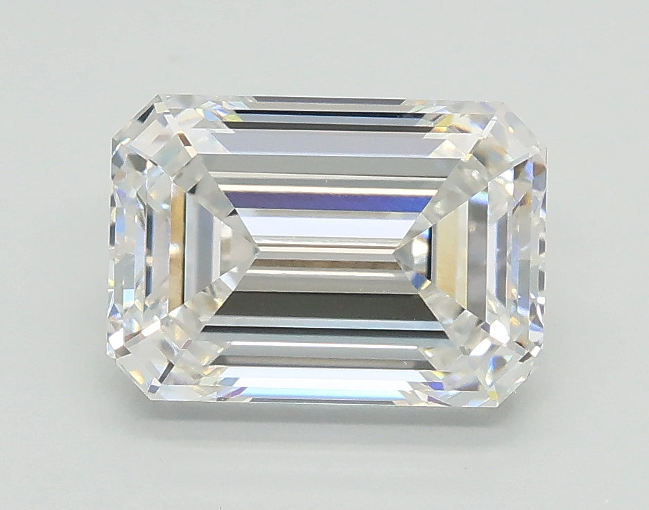 Lab-Grown 2.07 Carat Emerald Cut Diamond color E Clarity VVS2, precious stones, engagement diamonds
