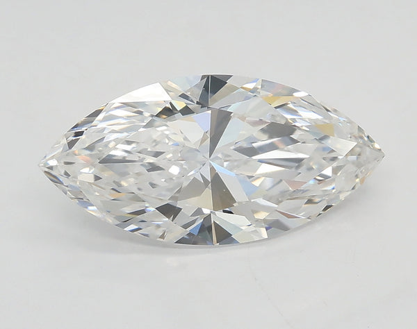 Lab-Grown 2.01 Carat Marquis Shape Diamond color E Clarity VS1, precious stones, engagement diamonds
