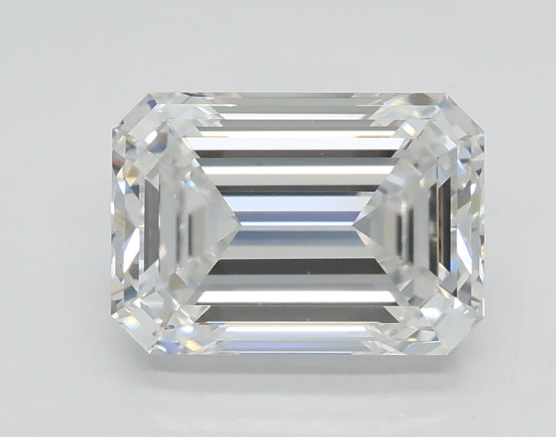 Lab-Grown 2.07 Carat Emerald Cut Diamond color D Clarity VS1 With GIA Certificate, precious stones, engagement diamonds