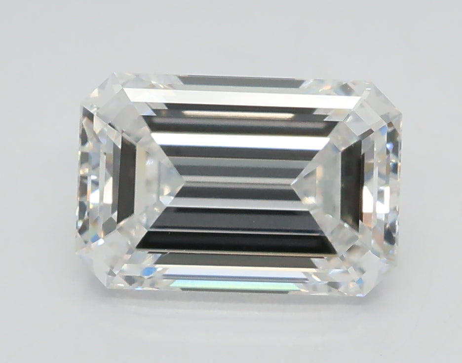 Lab-Grown 2.03 Carat Emerald Cut Diamond color D Clarity VS2 With GIA Certificate, precious stones, engagement diamonds