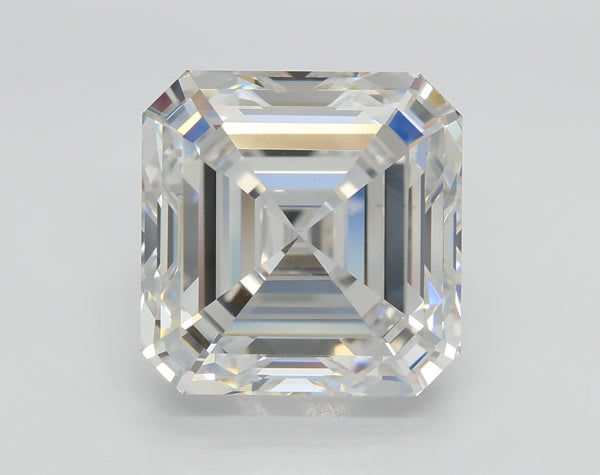 Lab-Grown 8.04 Carat Asscher Cut Diamond color F Clarity VS1 With GIA Certificate, precious stones, engagement diamonds