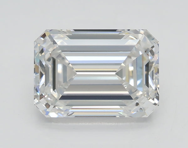 Lab-Grown 2.05 Carat Emerald Cut Diamond color D Clarity VS1 With GIA Certificate, precious stones, engagement diamonds