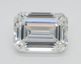 Lab-Grown 2.01 Carat Emerald Cut Diamond color D Clarity VS1 With GIA Certificate, precious stones, engagement diamonds