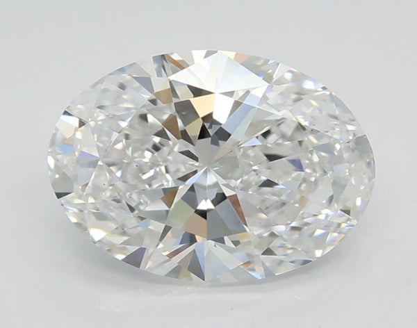 Lab-Grown 2.01 Carat Oval Shape Diamond color D Clarity VS1 With GIA Certificate, precious stones, engagement diamonds