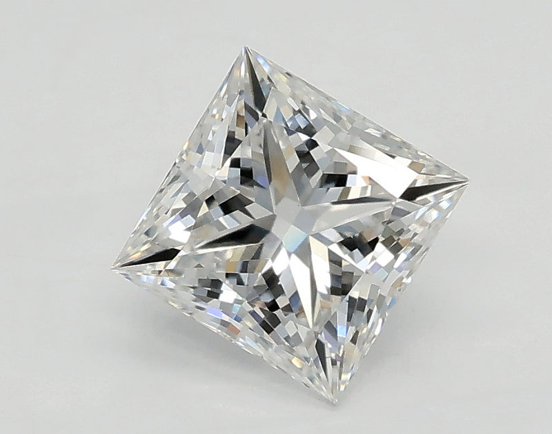 Lab-Grown 1.06 Carat Princess Cut Diamond color E Clarity VVS2, precious stones, engagement diamonds