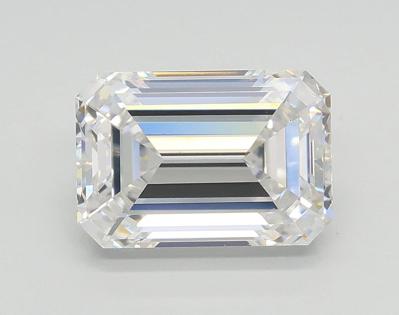 Lab-Grown 2.07 Carat Emerald Cut Diamond color E Clarity VS1 With GIA Certificate, precious stones, engagement diamonds