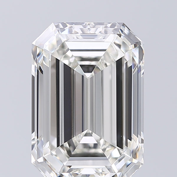 Lab-Grown 6.34 Carat Emerald Cut Diamond color I Clarity VVS2 With GIA Certificate, precious stones, engagement diamonds